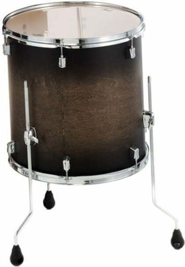Pearl Floor Tom 16" x 16" Satin Black Burst