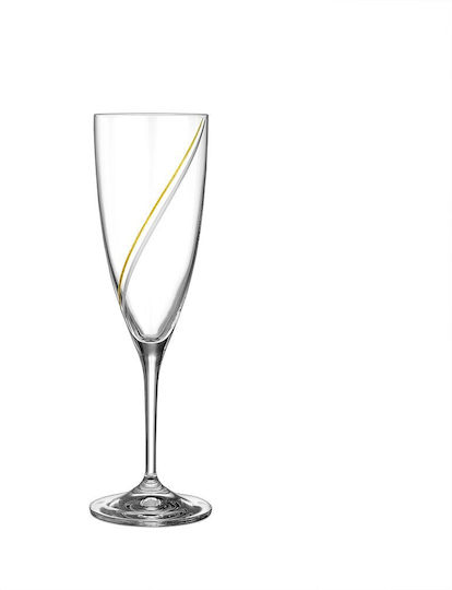Capolavoro Champagne Glasses for Wedding made of Crystal 1pcs