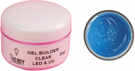 Trendy Color Cosmetics Gel Falsche Nagelgel Transparent 30ml