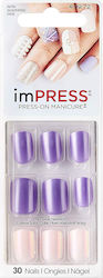 Kiss imPRESS Nail Tips Multicolored 30pcs BIPA016C