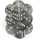 Chessex Borealis Luminary Dice Light Smoke/Silver