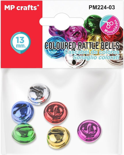 MP Metallic Decorative Bell for DIY Crafts 7pcs