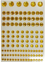 Next Decorative Sticker for DIY Crafts Gold (10 Tabs)