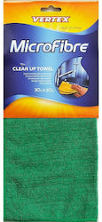 Vertex Cleaning Cloths with Microfibers General Use Green