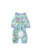 Fuzzyard Full Body Dog Clothing in Blue Color Large 70cm