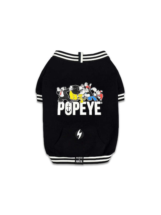 Dashi SWEATSHIRT T-shirt Dog in Black color 32x50x40cm.