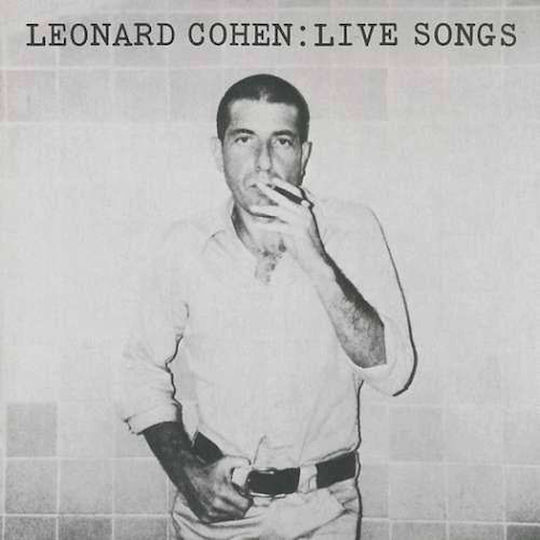 Leonard Cohen LIVE LP LIVE SONGS Vinyl