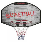 Garlando Outdoor Wall Mounted Basketball Hoop with Ball