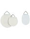 Herma Plastic Hanger Kitchen Hook with Sticker White 6pcs 5749