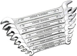 Set of 8 German Wrenches with Head Sizes from 7mm to 22mm