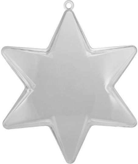Meyco Decorative Element for DIY Crafts from Plexiglass Gray 10x10cm