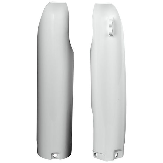 Polisport Motorcycle Front Suspension Protectors Yamaha WR 250 / YZ 250 White