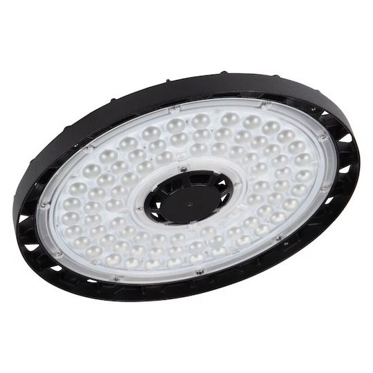 Ledvance Φωτιστικό Καμπάνα 87W Φυσικό Λευκό 13000lm με Ενσωματωμένο LED Μαύρο