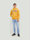Glenn Men's Elastic Jeans Pants with Slim Fit Light Blue Denim