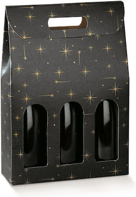 Bottle Case Black 27x9x38.5cm.