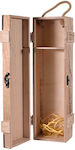 Giftland Holz Flaschenkoffer Beige