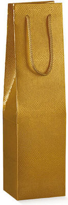 Giftland Paper Bag for Gift Gold 9.5x9.5x38cm.