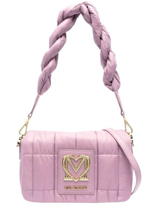 Moschino Damen Tasche Schulter Rosa