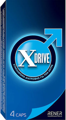 Xdrive Supplement for Men Enhancing Sexual Performance 4 veg. Kappen