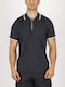 Polo Kurzarmbluse Blau