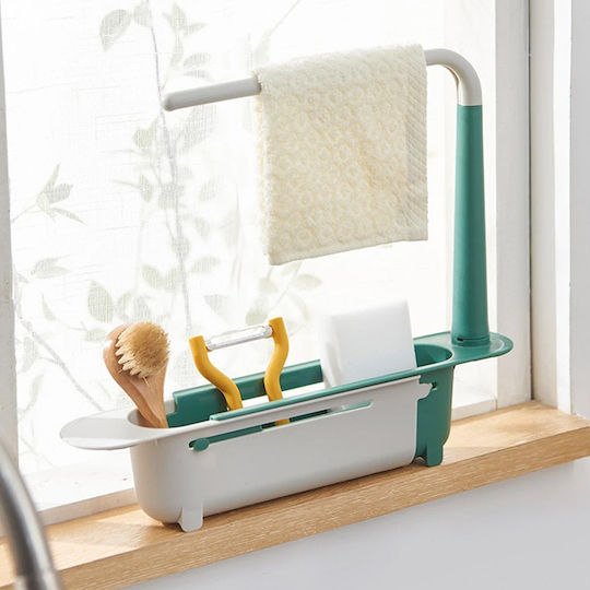 Plastic White Kitchen Sink Organizer Base