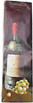 Gift bag for wine 35x10x10cm