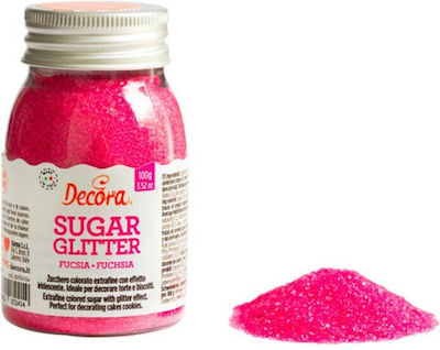 Decora Decorative Glitter Pink 100gr 009.08.405