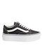 Vans UA Old Skool Stackform Flatforms Sneakers Black