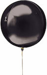 Balloon Foil Round Black 40cm