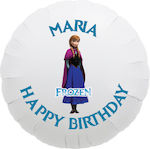 Balloon Foyle Frozen with name / 43cm