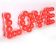 Balloon Letter Multicolour Shaped base