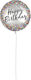 Balloon Foil Birthday-Celebration Gray 46cm