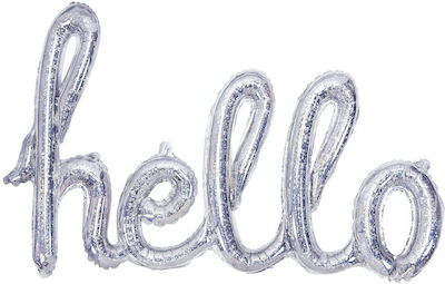 Balloon Foil Letter Silver 45cm