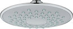 Round Showerhead Silver Ø20cm