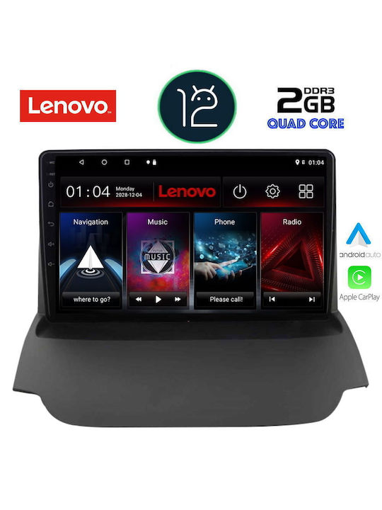 Lenovo Sistem Audio Auto pentru Ford EcoSport 2012-2018 (WiFi/GPS/Apple-Carplay) cu Ecran Tactil 9"