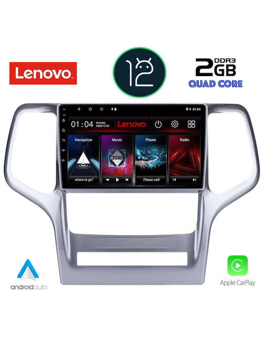 Lenovo Car-Audiosystem für Jeep Großer Cherokee 2011-2014 (WiFi/GPS/Apple-Carplay) mit Touchscreen 9"