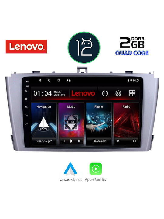 Lenovo Sistem Audio Auto pentru Toyota Avensis 2003-2009 (WiFi/GPS/Apple-Carplay) cu Ecran Tactil 9"