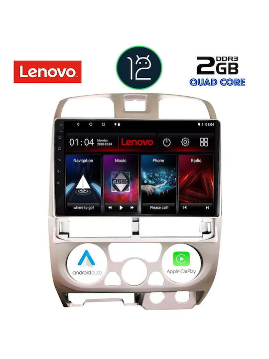 Lenovo Car-Audiosystem Isuzu D-Max 2002-2008 (Bluetooth/USB/AUX/WiFi/GPS/Apple-Carplay) mit Touchscreen 9"