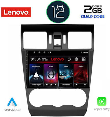 Lenovo Sistem Audio Auto pentru Subaru Padurar / Impreza 2013-2019 (Bluetooth/USB/AUX/WiFi/GPS/Apple-Carplay) cu Ecran Tactil 9"