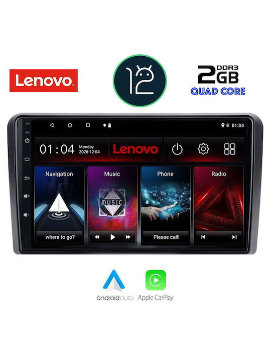 Lenovo Car-Audiosystem für Peugeot 308 2013> (Bluetooth/USB/AUX/WiFi/GPS/Apple-Carplay) mit Touchscreen 9"