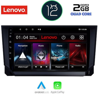 Lenovo Sistem Audio Auto pentru Seat Arona / Ibiza 2018> (Bluetooth/USB/AUX/WiFi/GPS/Apple-Carplay) cu Ecran Tactil 9"