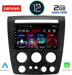 Lenovo Car Audio System Hummer H3 2005-2009 (Bluetooth/USB/AUX/WiFi/GPS/Apple-Carplay) with Touch Screen 9"