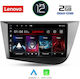 Lenovo Car-Audiosystem für Seat Leon (Bluetooth/USB/AUX/WiFi/GPS) mit Touchscreen 9"