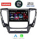 Lenovo Car-Audiosystem für Mitsubishi Pajero 2013> (Bluetooth/USB/AUX/WiFi/GPS/Apple-Carplay) mit Touchscreen 9"