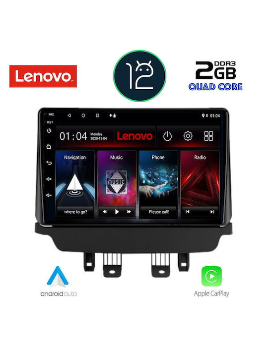 Lenovo Car-Audiosystem für Mazda 2 2014> (Bluetooth/USB/AUX/WiFi/GPS/Apple-Carplay) mit Touchscreen 9"