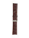 Tzevelion Leather Strap Brown 22mm