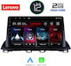 Lenovo Car-Audiosystem für Mazda 3 2014> (Bluetooth/USB/AUX/WiFi/GPS/Apple-Carplay) mit Touchscreen 9"