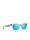 Maui Jim Sonnenbrillen mit Gray Rahmen und Blau Polarisiert Linse B780-14
