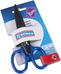 Donau Scissors for Crafts 13.5cm with Metallic Blade Blue