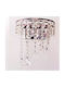 Stimeno Modern Lamp Wall Silver 14cm